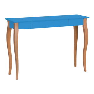 Modrý písací stôl Ragaba Lillo, šírka 105 cm