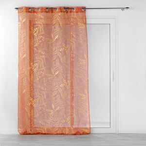 Oranžová záclona 140x280 cm Belflor – douceur d'intérieur