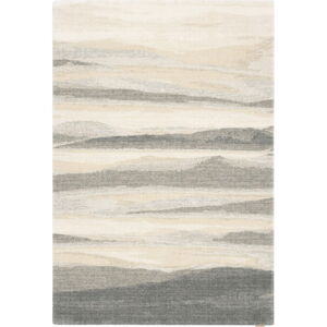 Béžovo-sivý vlnený koberec 160x240 cm Elidu – Agnella