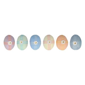 Veľkonočné dekorácie v súprave 6 ks Surprise Eggs – Meri Meri