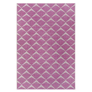 Ružovo-béžový vonkajší koberec NORTHRUGS Escala, 70 x 140 cm