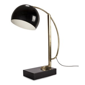 Čierna stolová lampa HF Living Antique