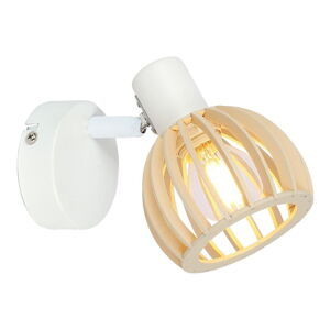 Biele/v prírodnej farbe nástenné svietidlo ø 10 cm Atarri – Candellux Lighting