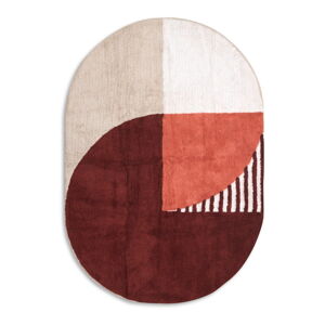 Vínovočervený umývateľný koberec 112x170 cm Faaborg – HF Living