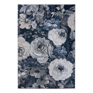 Tmavomodrý koberec Mint Rugs Peony, 120 x 170 cm