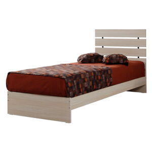 V prírodnej farbe jednolôžková posteľ 120x200 cm Fuga – Kalune Design
