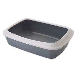 Sivý mačací záchod 37x50 cm Savic Iriz – Plaček Pet Products