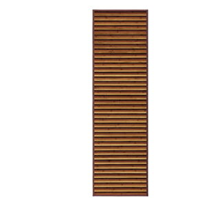 Bambusový behúň v horčicovej farbe/hnedý 60x200 cm – Casa Selección