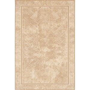 Béžový vlnený koberec 200x300 cm Jenny – Agnella