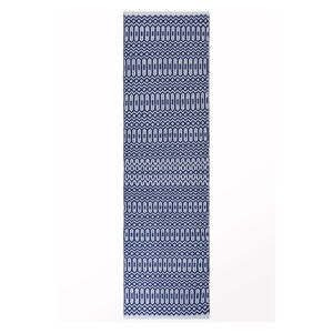 Modro-biely behúň Asiatic Carpets Halsey, 66 x 240 cm