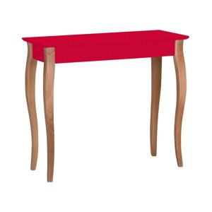 Červený konzolový stolík Ragaba Lillo, šírka 85 cm