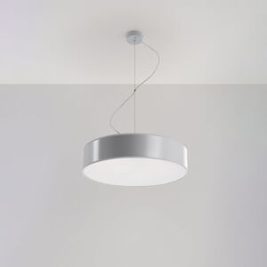 Sivé závesné svietidlo ø 45 cm Atis – Nice Lamps