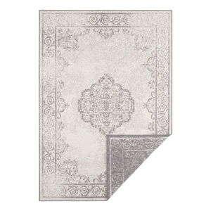 Sivo-krémový vonkajší koberec NORTHRUGS Cebu, 160 x 230 cm