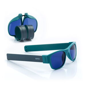 Modré zrolovateľné slnečné okuliare InnovaGoods Sunfold AC4