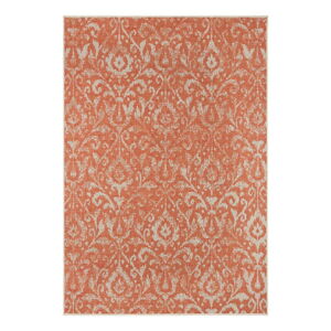 Oranžovo-béžový vonkajší koberec NORTHRUGS Hatta, 160 x 230 cm
