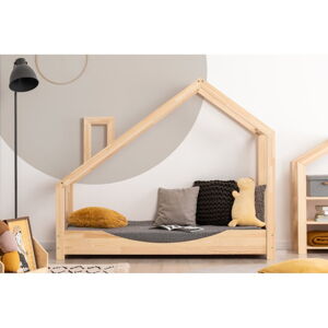Domčeková posteľ z borovicového dreva Adeko Luna Elma, 90 x 180 cm