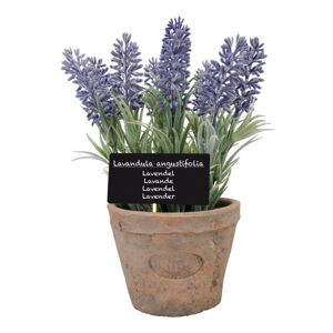 Umelý kvet (výška  17,5 cm) Lavender – Esschert Design