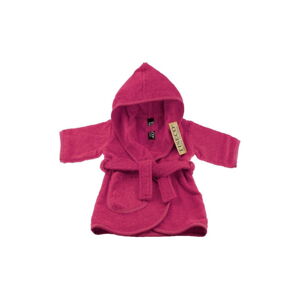 Tmavo ružový bavlnený detský župan veľkosť 2-4 roky - Tiseco Home Studio