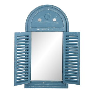 Zrkadlo s dreveným rámom 39x75 cm French – Esschert Design