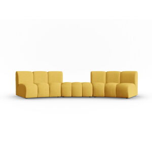 Žltá pohovka 367 cm Lupine – Micadoni Home