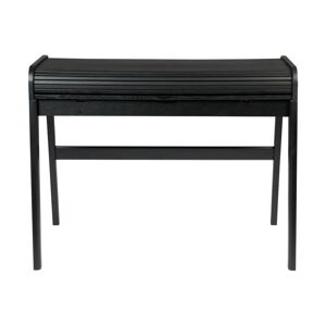Čierny písací stôl s výsuvnou doskou Zuiver Barbier, dĺžka 110 cm