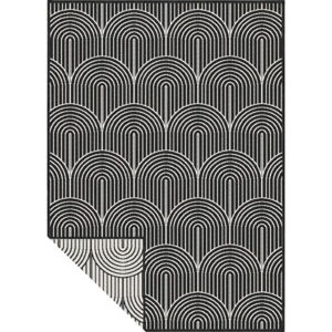 Čierno-biely vonkajší koberec 240x330 cm Pangli Black – Hanse Home