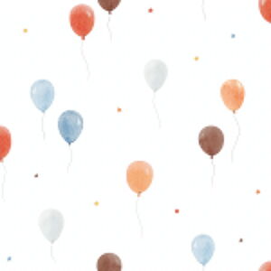 Detská tapeta 10 m x 50 cm Flying Ballons – Lilipinso