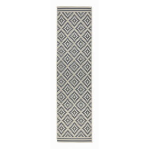 Šedo-béžový vonkajší koberec behúň 230x66 cm Moretti - Flair Rugs