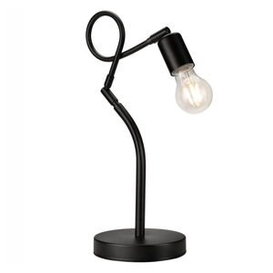 Čierna stolová lampa (výška  42 cm) Harry – LAMKUR