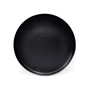 Čierny kameninový veľký tanier ÅOOMI Luna, ø 27,5 cm