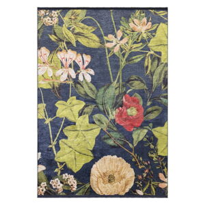 Tmavomodrý koberec 200x290 cm Passiflora – Asiatic Carpets