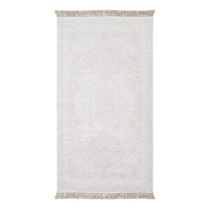 Krémovobiely koberec Vitaus Hali Gobekli, 50 × 80 cm