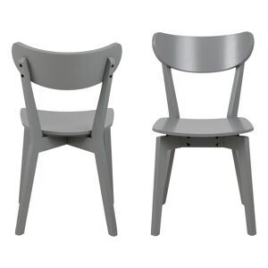 Sivá jedálenská stolička Roxby - Actona
