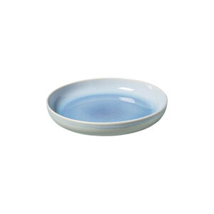 Tyrkysovomodrý porcelánový hlboký tanier Villeroy & Boch Like Crafted, ø 21,5 cm