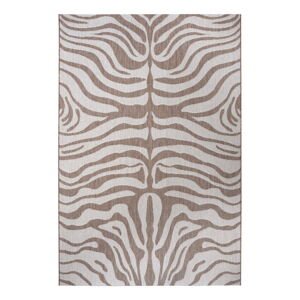 Hnedo-béžový vonkajší koberec Ragami Safari, 200 x 290 cm