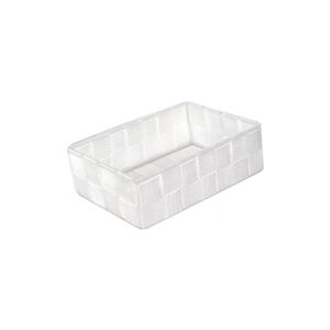 Biely kúpeľňový organizér Compactor Stan, 12 x 18 cm