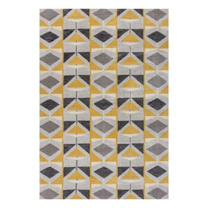 Sivo-žltý koberec Flair Rugs Kodiac, 160 x 230 cm