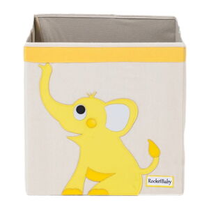 Látkový detský úložný box Robby the Elephant - Rocket Baby