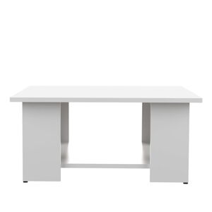 Biely konferenčný stolík 67x67 cm Square - TemaHome