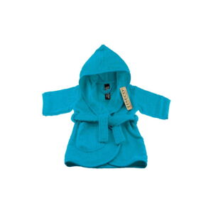 Modrý bavlnený detský župan veľkosť 1-2 roky - Tiseco Home Studio