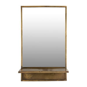 Nástenné zrkadlo s poličkou 37x61 cm Feyza – White Label