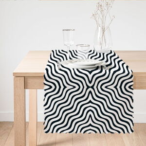 Behúň na stôl Minimalist Cushion Covers Zigzag, 45 x 140 cm