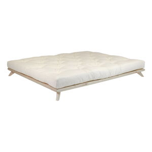 Dvojlôžková posteľ Karup Design Senza Bed Natural, 160 x 200 cm