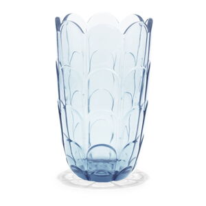 Svetlomodrá sklenená ručne vyrobená váza (výška 19 cm) Lily – Holmegaard