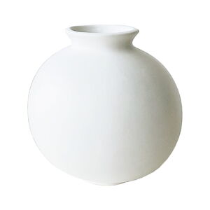 Biela keramická váza Rulina Toppy