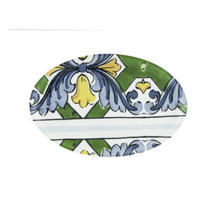 Keramický servírovací tanier Villa Altachiara Taormina, 40 x 25 cm