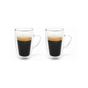 Súprava 2 dvojstenných pohárov na espresso Bredemeijer, 100 ml