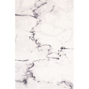 Krémovobiely vlnený koberec 133x180 cm Volakas – Agnella