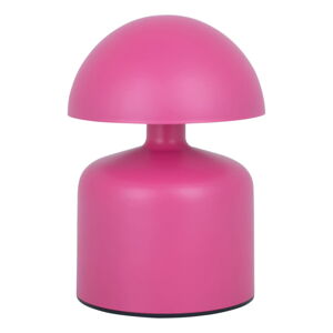 Ružová stolová lampa s kovovým tienidlom (výška  15 cm) Impetu – Leitmotiv