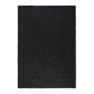 Čierny jutový koberec 80x150 cm Bouclé – Hanse Home